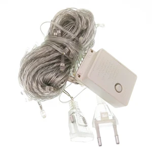 Новинка 2016 года! Светодиодная гирлянда, 10 м, 50 светодиодов, 110 В, 220 В перем. Тока