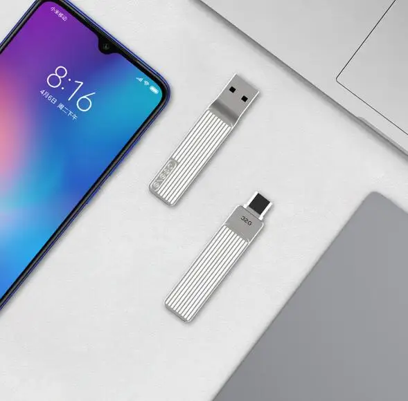 Мобильный телефон Youpin JESIS Type C USB с двойным интерфейсом U диск M1 вращение на 360