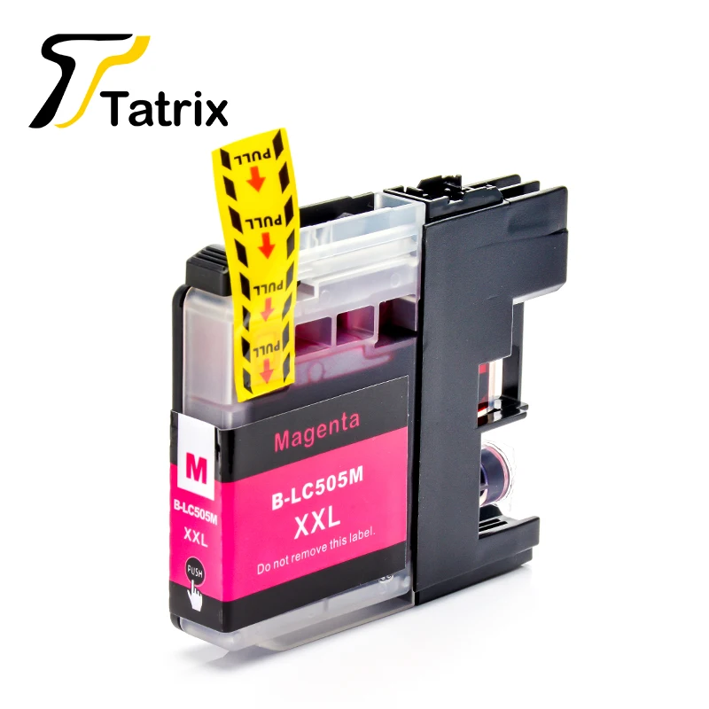Чернильный картридж Tatrix 4PK для принтера Brother LC509 LC505 DCP-J100 DCP-J105 MFC-J200 | Компьютеры и