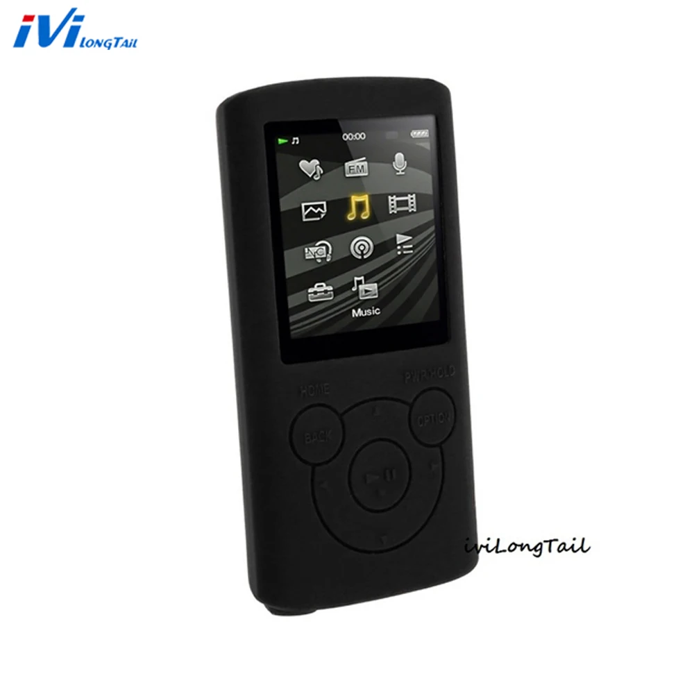 Силиконовый чехол для sony Walkman NWZ E383 E384 E385 случае 384 385 Резина гель кожи Mp3 охватывает