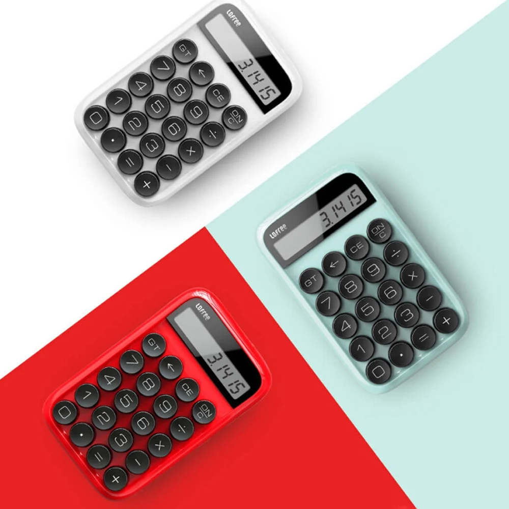 Xiaomi Youpin Lofree 3 цвета калькулятор декомпрессии съемный интеллектуальный ключ выключения крышка студенческий офис расчет