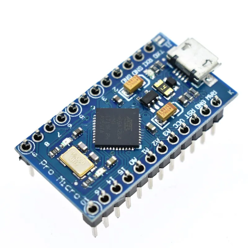 WAVGAT Pro Micro ATmega32U4 5V 16 МГц заменить ATmega328 для arduino Pro Mini с 2 Row штыревые для Леонардо USB интерфейс