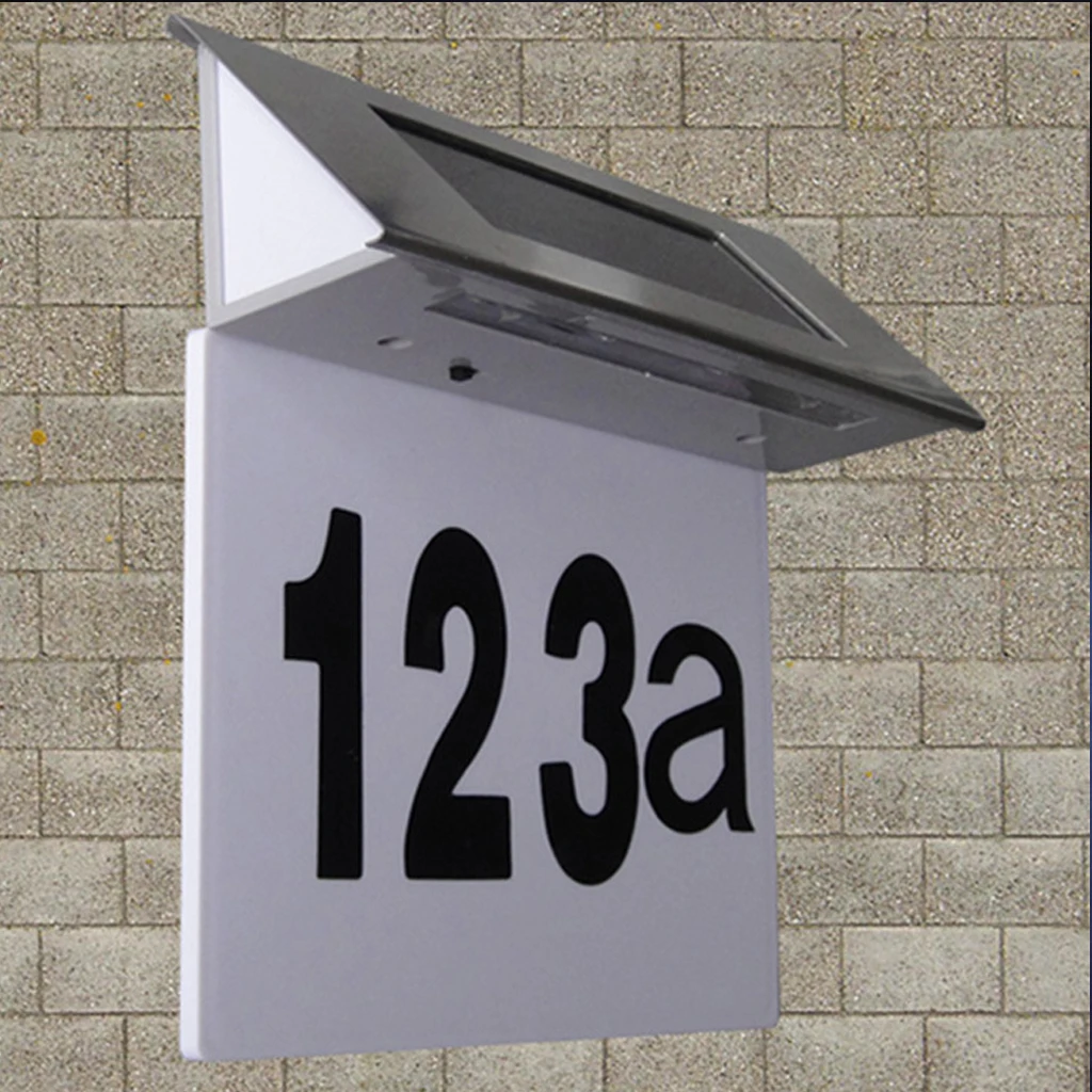 СВЕТОДИОДНЫЙ Уличный настенный светильник из нержавеющей стали на солнечной