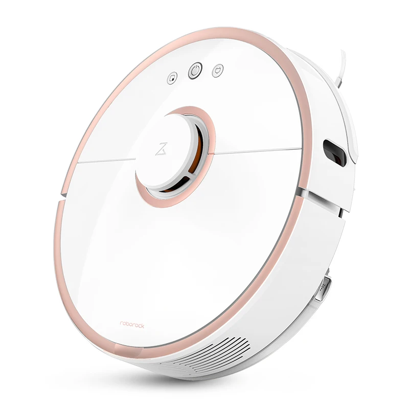 Робот-пылесос Xiao mi Roborock mi 2 S50/S51/S55, автоматический подметальный пылесос, стерилизация пыли, Швабра, интеллектуальное управление с помощью приложения - Цвет: Golden Pink S51