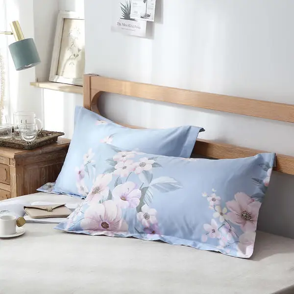 Набор постельного белья из 100% хлопка пододеяльник кровать застежки для простыни