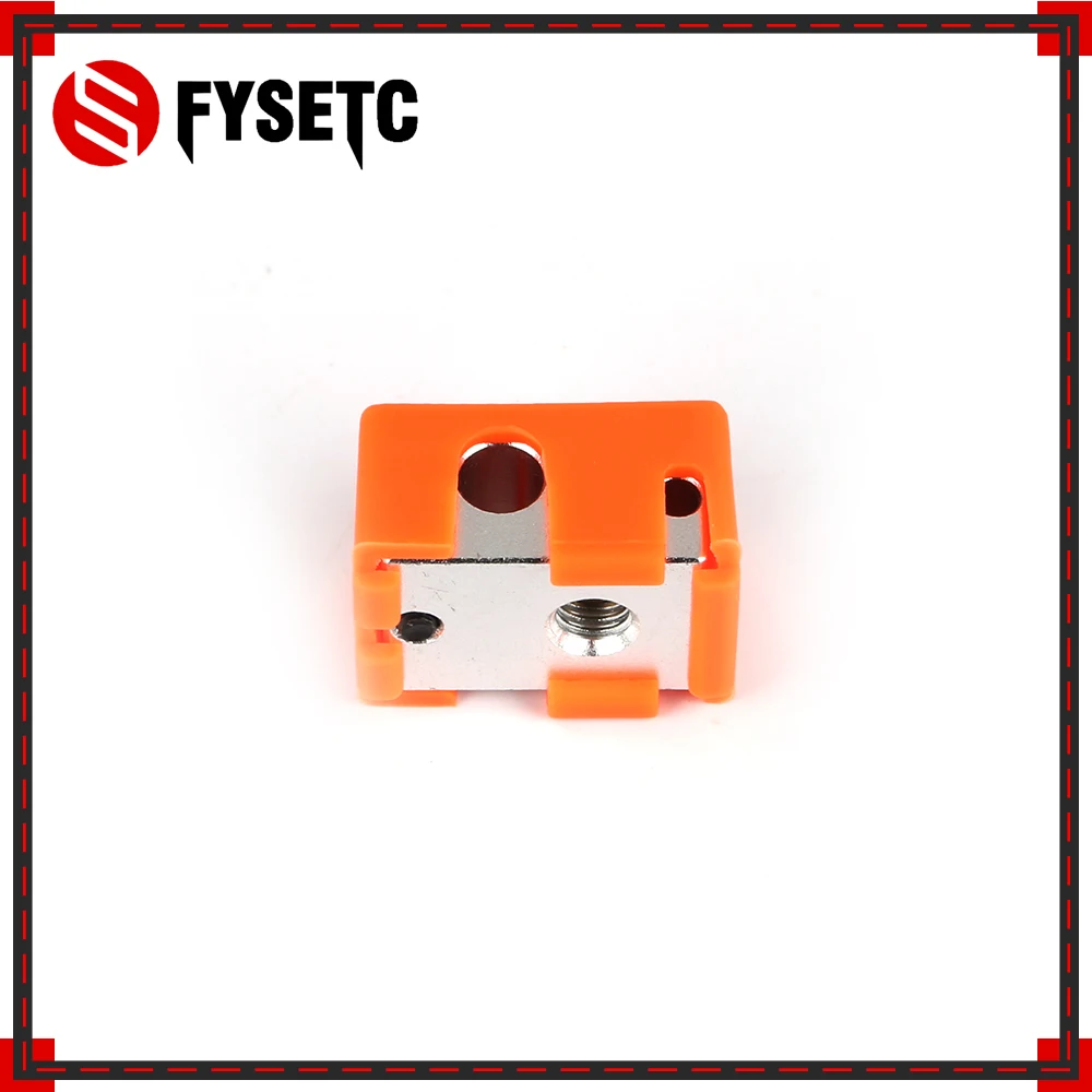 3pcs Updating PT100 Block Silicone Sock Kit Orange For E3D DIY V6 Hotend Prusa i3 MK3 Ultimaker 3D Printer Heated | Компьютеры и офис