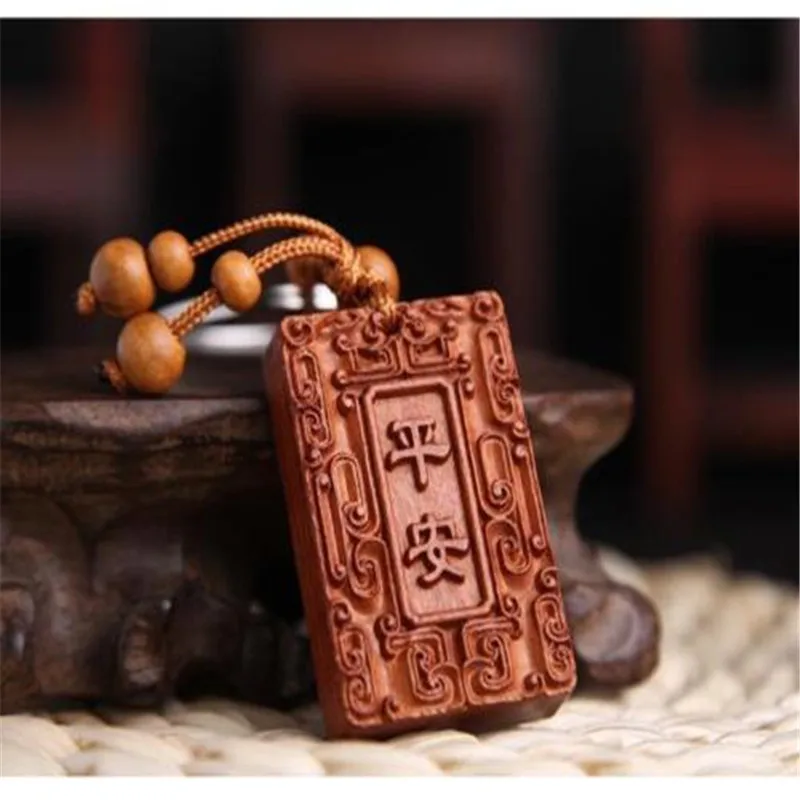 Eatingbiting (R) Лаки Счастье книга Вырезка деревянная подвеска брелок для ключей key chain