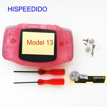 HISPEEDIDO 19 цветов корпус оболочки пакет для Nintendo Gameboy Advance консоли чехол Ремонт Часть для GBA с кнопочные подкладки - Цвет: Model 13