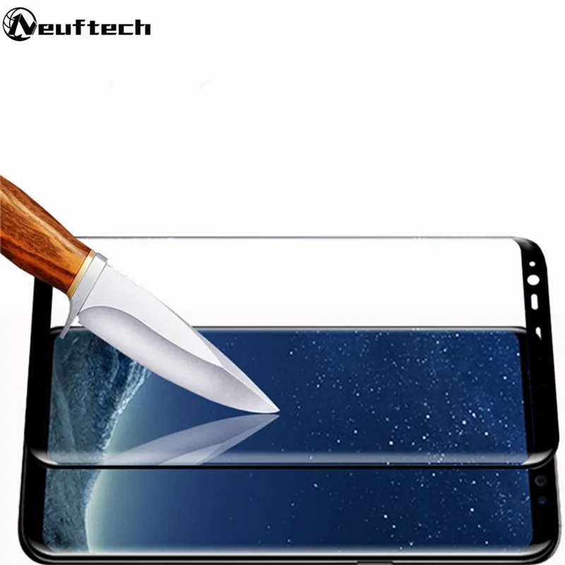3D изогнутые закаленное Стекло для samsung galaxy s8 S9 плюс Примечание 8 Экран защитный