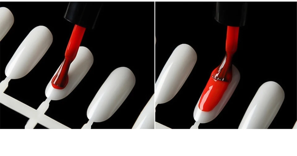 240 шт./компл. Nail Art Ложные Типсы Практика Дисплей прозрачный натуральный и черный Цвет Ложные Типсы для маникюра