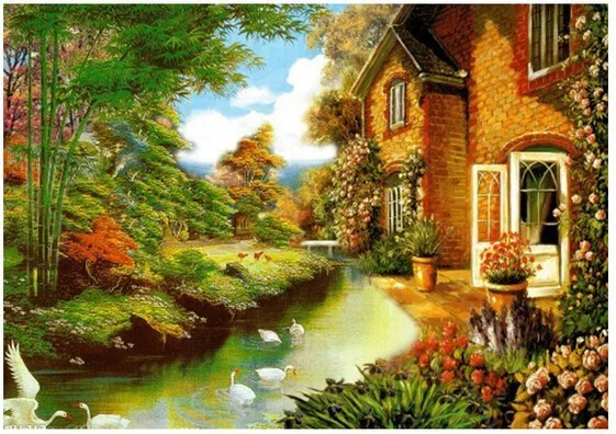 Алмазная вышивка мозаика 3D алмазная картина сделай сам ручная работа по номерам