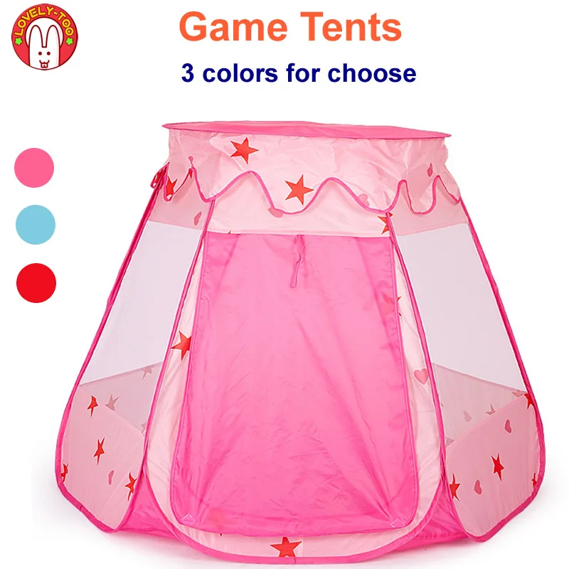 Детские палатки Типи ползающий маленький домик складной замок шары бассейн