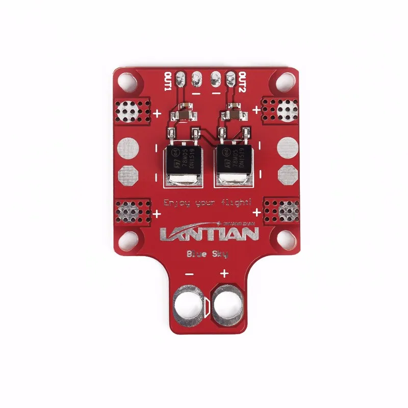 1 шт. XT60 PDB Мощность компонентов доска для рисования 5 V 12 Выход мультикоптера QAV