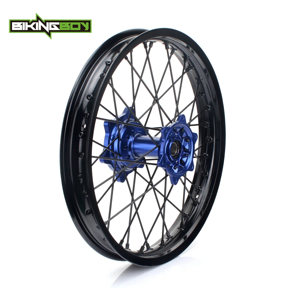 BIKINGBOY 21 &quot18&quot передний задний обод ступицы колеса Набор 36 спиц для Yamaha YZ 250 450 F 2009