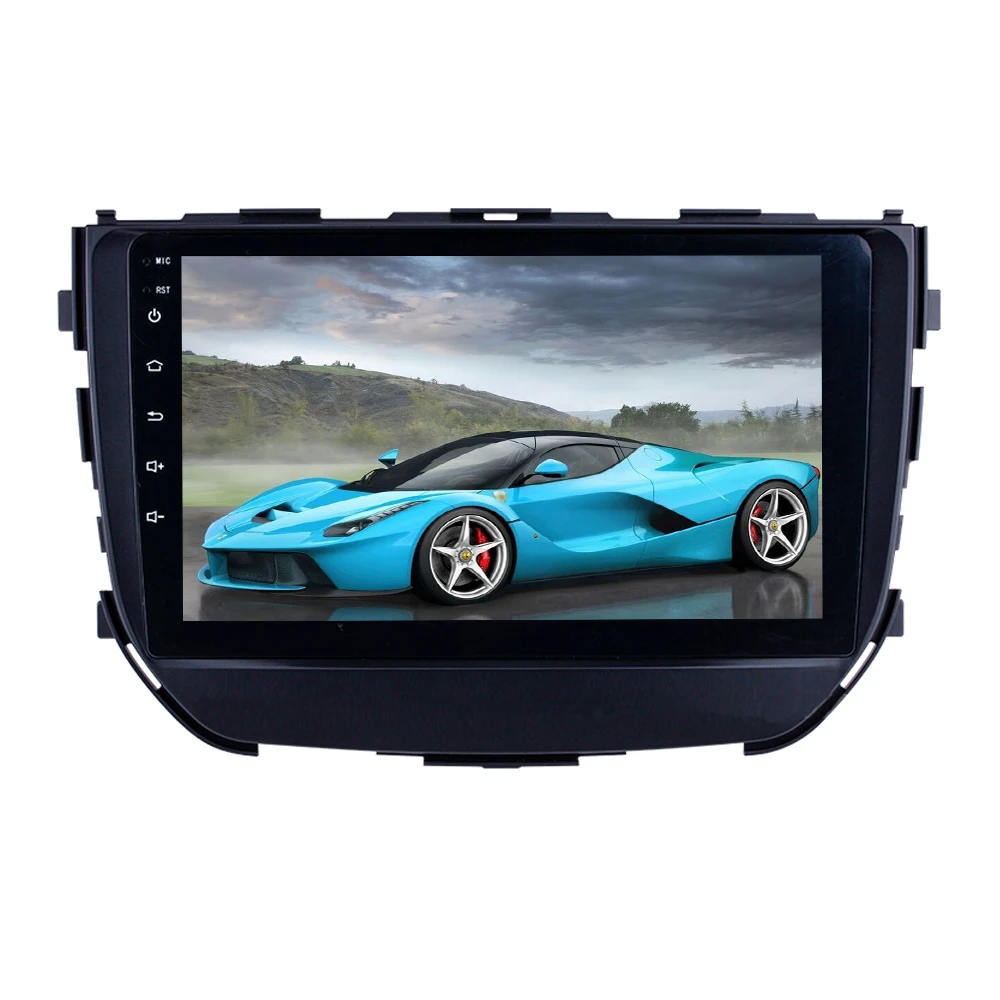 Sinosmart Android 8,1 автомобильный радиоприемник с навигацией GPS для Suzuki Vitara Brezza Baleno- 2din 2.5D ips/QLED экран