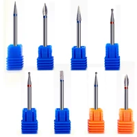 1pc diamond drill bit 8 types 332 milling manicure cutter for pedicure electric machine device tool nail drill bit burr th02