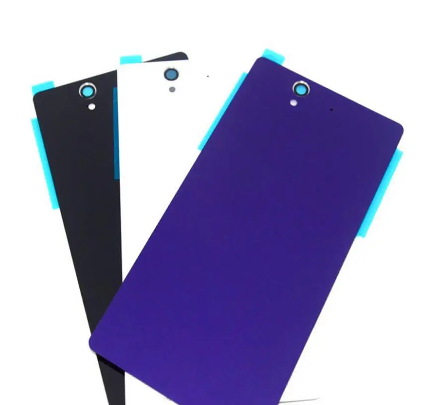 Vannego для Sony xperia Z L36H L36 C6603 C6602 чехол стекло Корпус батареи Крышка L36I замена задняя