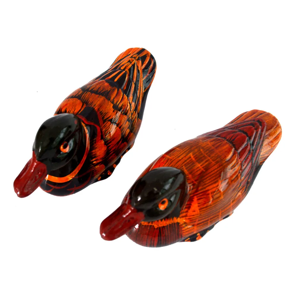 Пара китайских уток фэн шуй любовь и точность/Смола H1013|Статуэтки миниатюры| |