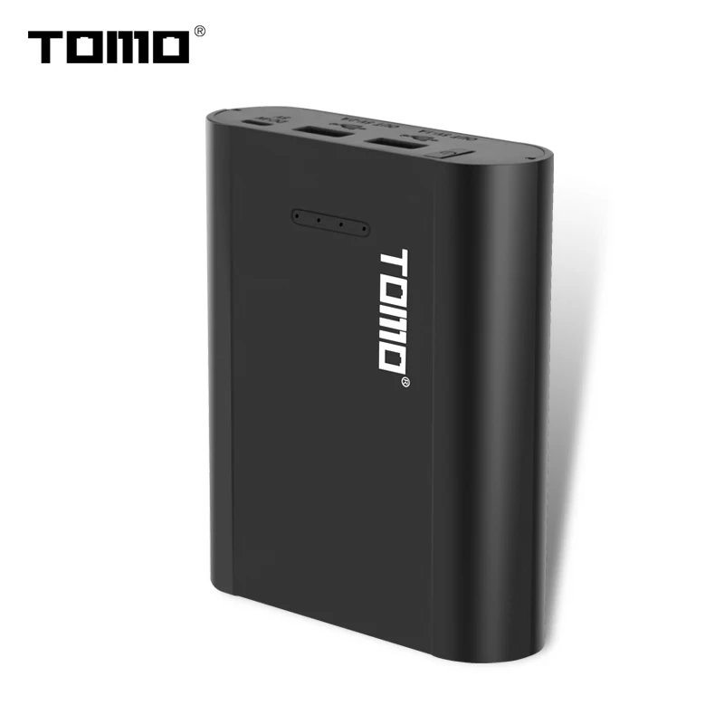 Tomo повербанк 18650 Зарядное устройство чехол P4 4 слота 5V 2A Powerbank чехол s для 18650 литий ионный Батарея умный светодиодный 18650 зарядное устройство