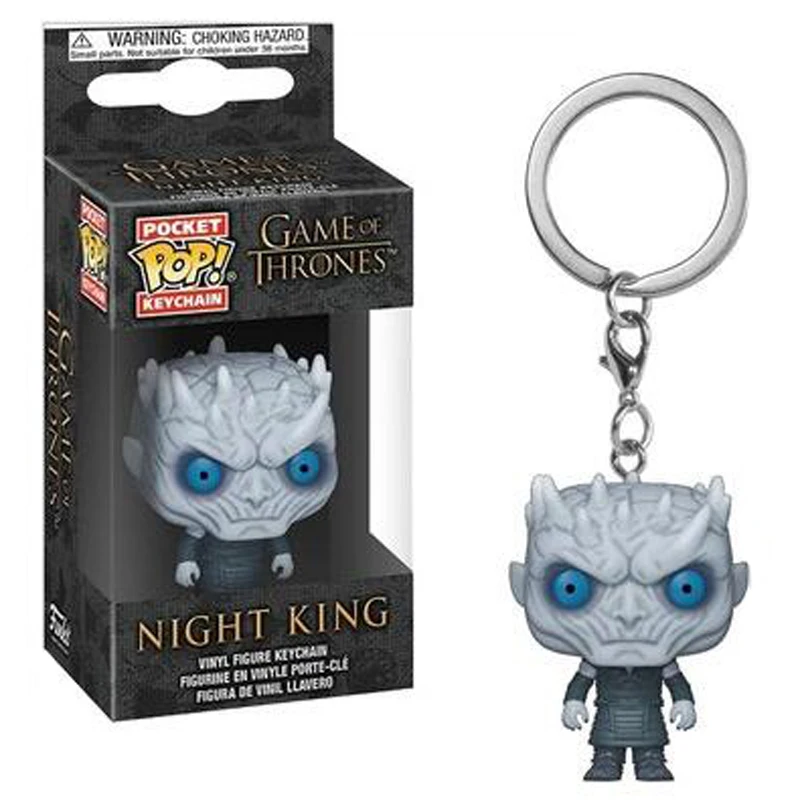Funko Pop карманная Игра престолов брелок Джон Сноу Дейенерис Таргариен ночной король призрак дрогон фигурка игрушки