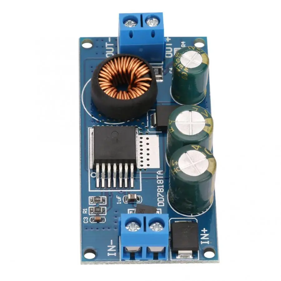 2.1A DC-DC высоковольтный инвертор для ступенчатого понижения Питание Вход 10-80V