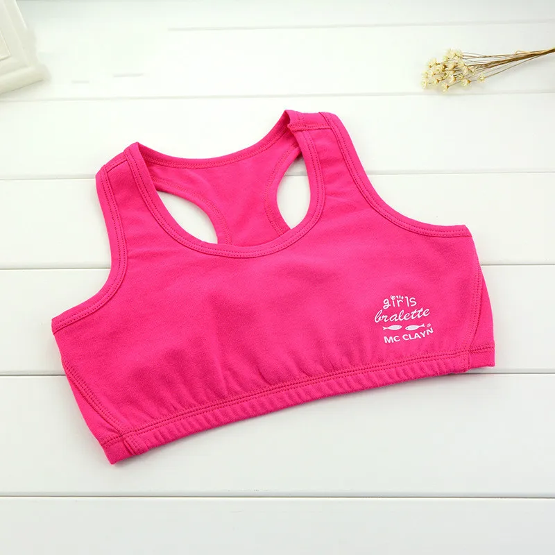 Famli/молодых девушек первый бюстгальтер подростков спортивный нижнее белье для