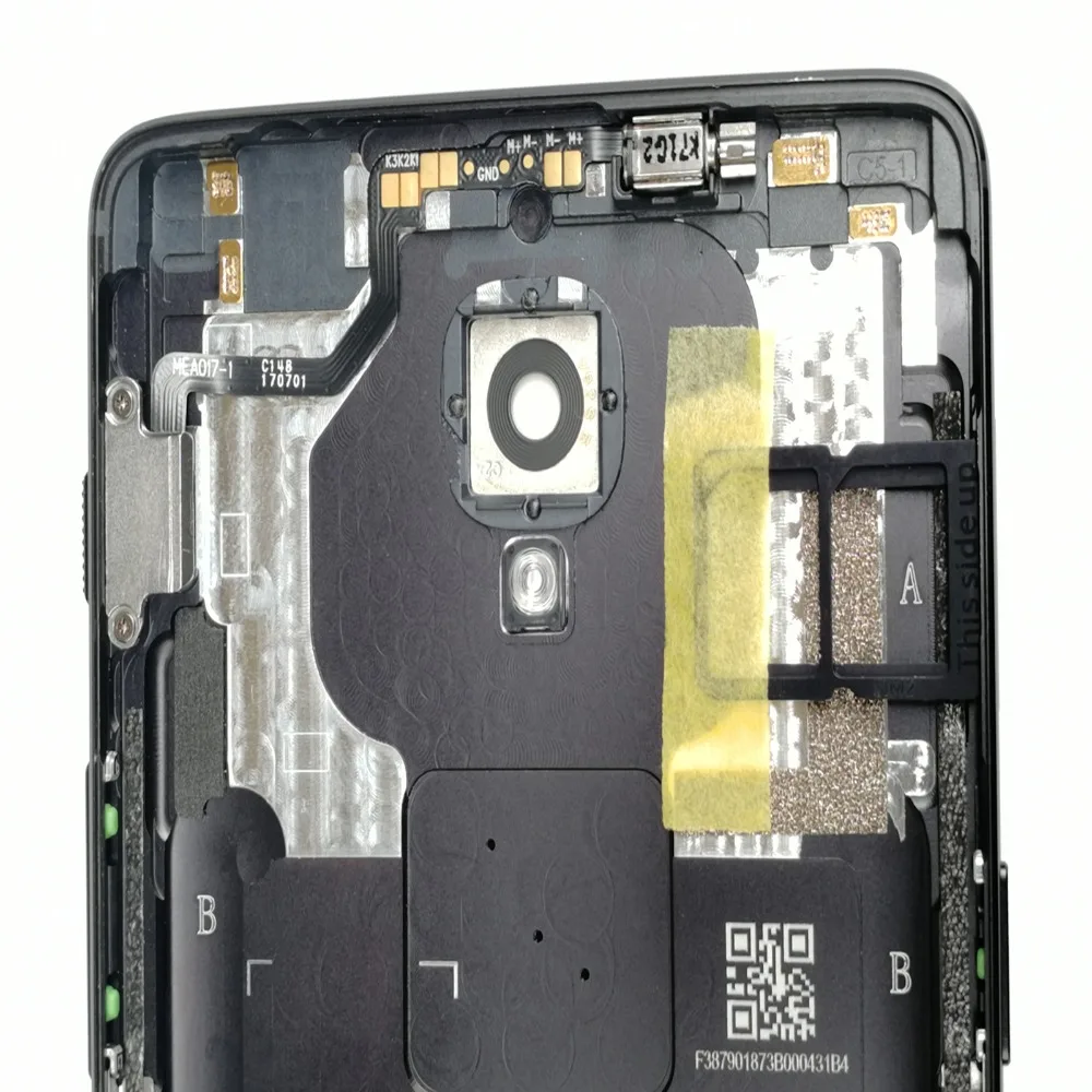 Чехол для задней двери 100% оригинал 5 дюйма OnePlus 3 3T 1 + A3000 A3003 A3010|Корпусы и рамки