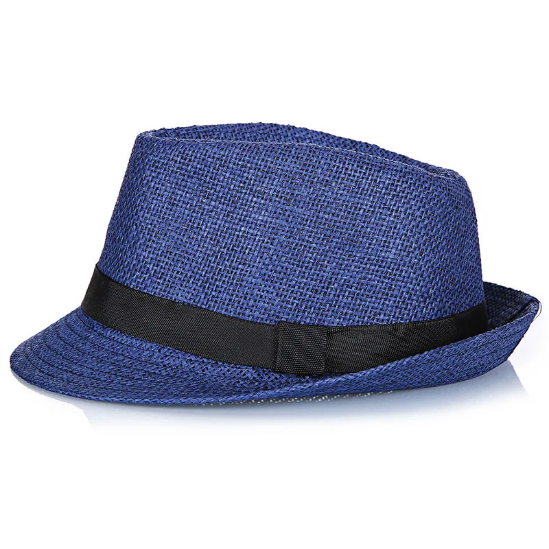 шляпа шляпы мужская fedora черная 2019 мужские летние пляжные белье дышащая