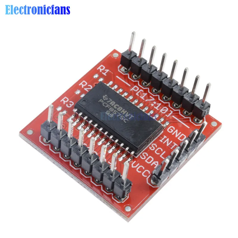Модуль расширения PCF8575 PCF8575C IIC I2C I/O 16 битный 400 кГц SMBus порты для Arduino|shield arduino| |