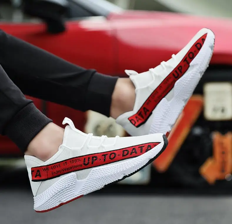 Men's Streetwear Sneakers - Delocrd Air Mesh Casual Shoes with Zapatillas Hombre and Chaussure Hip Hop Styles image 4