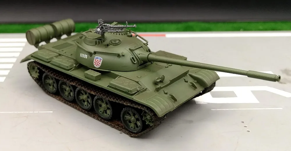 1: 72 советская T-54 T54 модель танка Косовская война трубач, готовый модель 35023