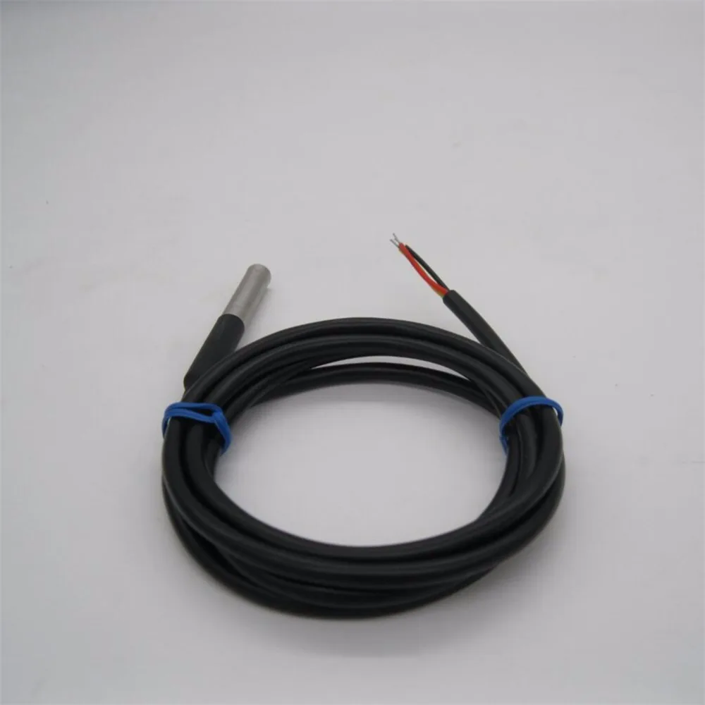 

1PCS DS1820 Stainless steel package Waterproof DS18b20 temperature probe temperature sensor switch 18B20 For Arduino