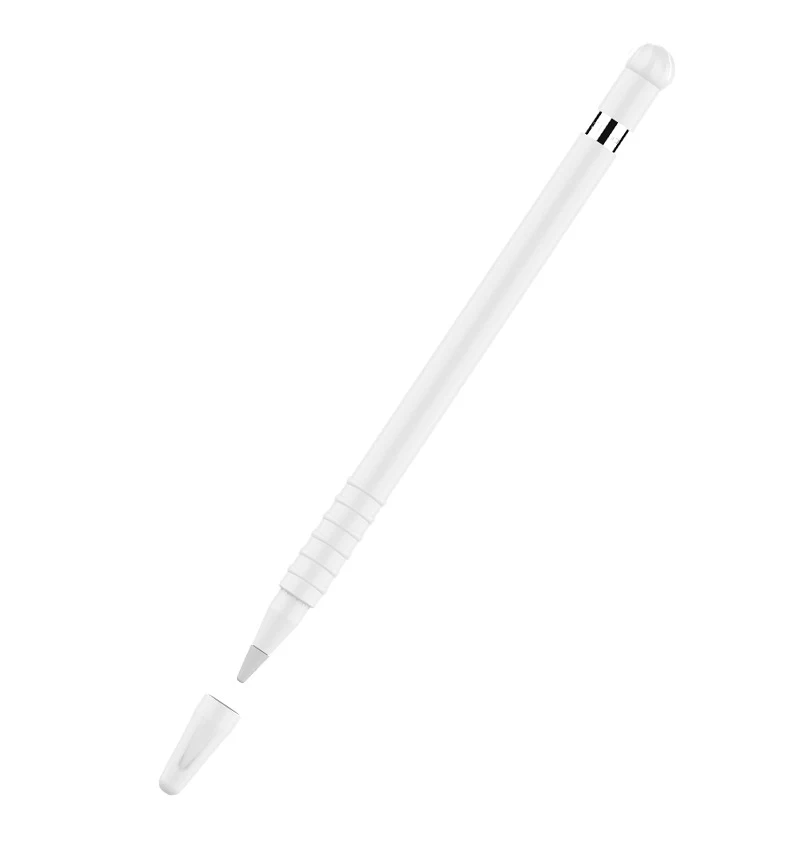 Мягкий силиконовый чехол для Apple Pencil Case для iPad Pencil cap Насадка На глушитель держатель планшет ручка-стилус чехол