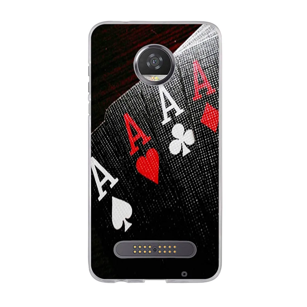 Чехол для Moto Z2 Play силиконовый мягкий чехол из ТПУ Motorola защитный телефона чехлы Z 2