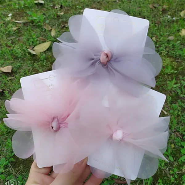 mixed flowers 5 шт./партия, популярный головной убор, сетчатый бант зажим для волос, кружевной жемчужный цветок, Изысканная Милая заколка для девочек, лучший подарок, аксессуары для волос - Цвет: mixed flowers