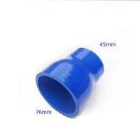 45mm to 76mm silicone transition coupler turbo intercooler pipe hose reducer