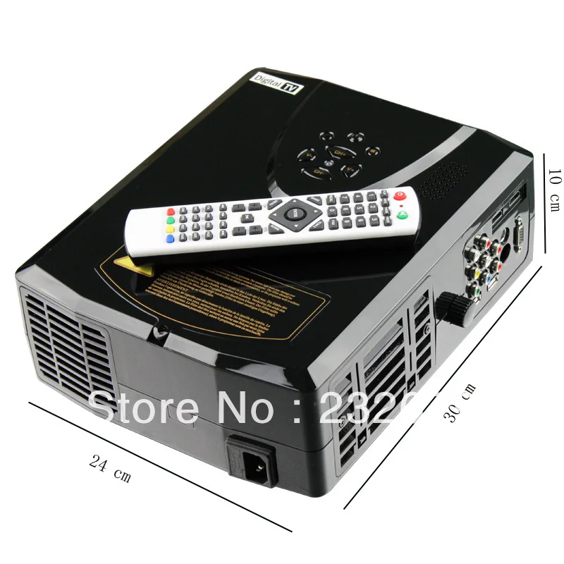 Новинка дома портативный мини HD проекторы кино поддержка портативных пк VGA / а . в S
