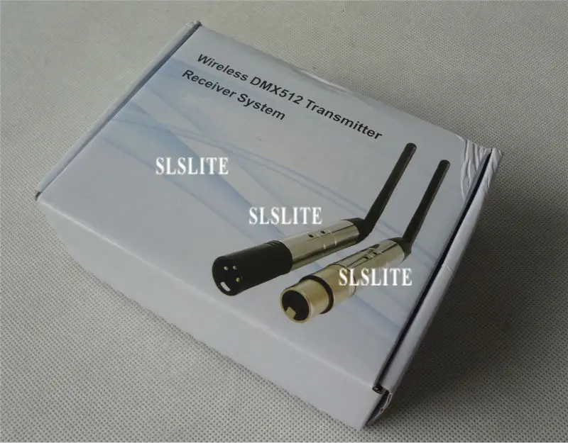 10 XLOT SLSLITE Привет-Качество Беспроводной беспроводной контроллер DMX DMX512 DMX передатчик приемник сигнала при разнесённом приёме 2,4G Беспроводной пульт дистанционного управления