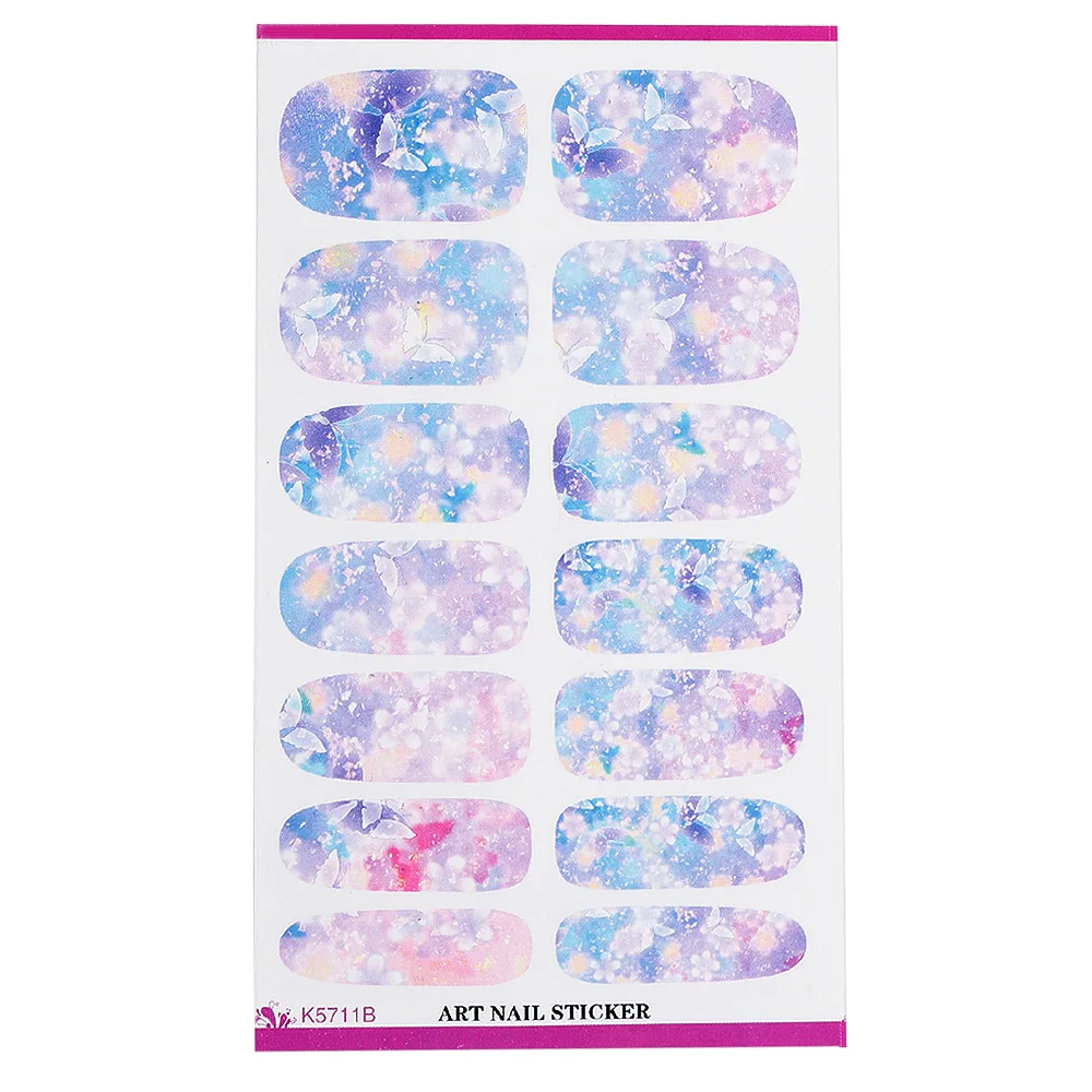 Charming Cheap Water Nail Art Stickers Flowers Design Manicure Tools Decoration Decals |