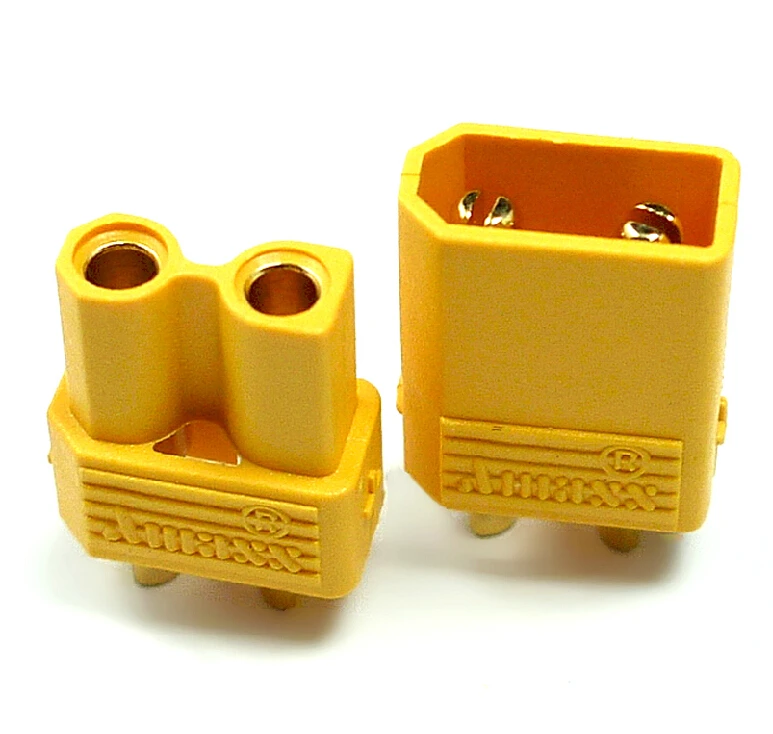 

Free Shipping 10 pairs/lot AMASS XT30 2mm Golden Connector / Plug Set
