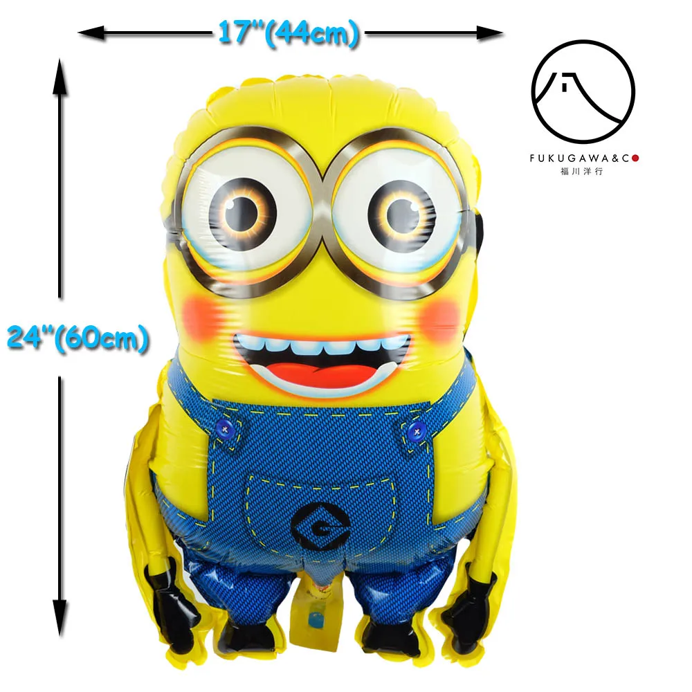 36 дюймовые фольгированные шары с миньонами для детей и взрослых украшения
