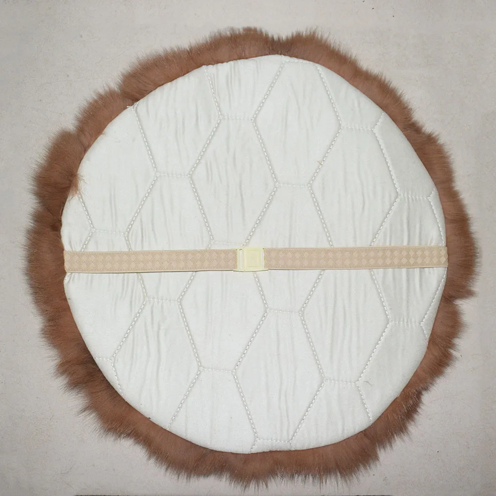 Наволочка на сиденье MS.Softext из натурального Лисьего меха стул лоскутные подушки