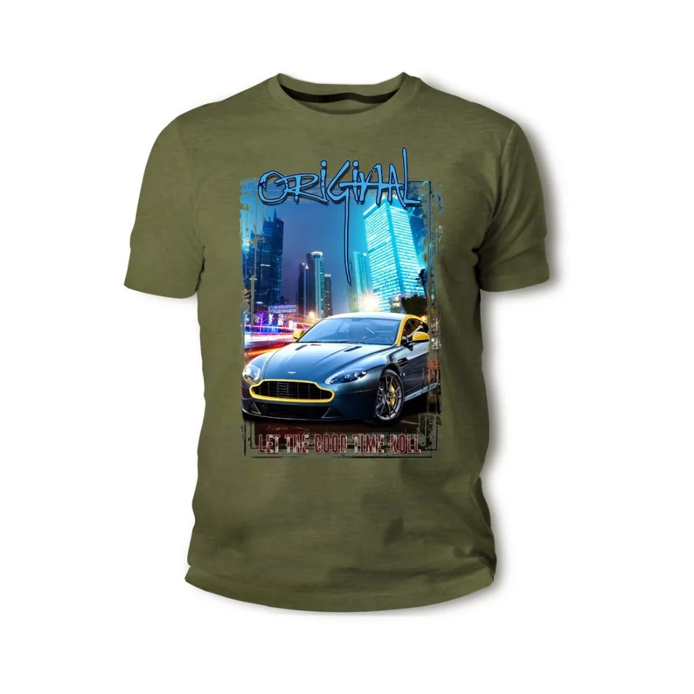 Классический британский Legend автомобильное V8 с классными клепками в виде Gt Mod Blau