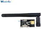 10 шт., 2,4G NRF24L01 + PA + LNA SMA антенна, беспроводной трансивер, 3,5-метровый дистанционный микроконтроллер, модуль для Arduino