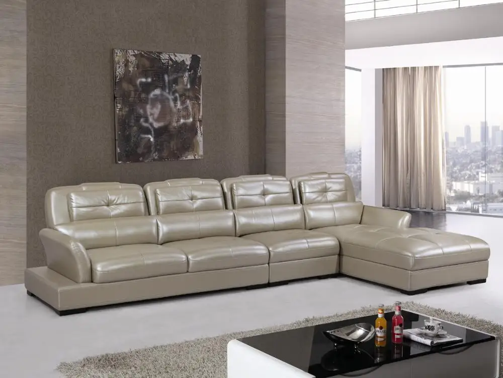 Бесплатная доставка роскошный перламутровый диван из натуральной кожи с