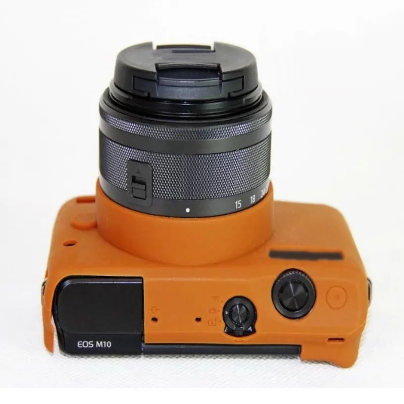 Новый легкий чехол для Canon EOS M10 силиконовая сумка фотоаппарата защитный корпуса 4