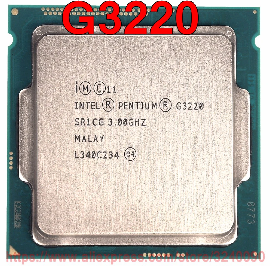 Оригинальный процессор Intel CPU Pentium G3220 3 00 ГГц Мб двухъядерный Разъем 1150 Бесплатная