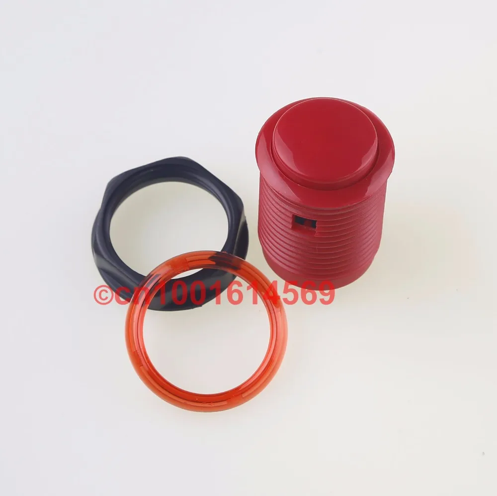 Free Shipping ! Reyann 35mm 6x Arcade Buttons For Game &amp MAME Raspberry Pi 1 2 3 Retropie Model B Project - Red | Спорт и