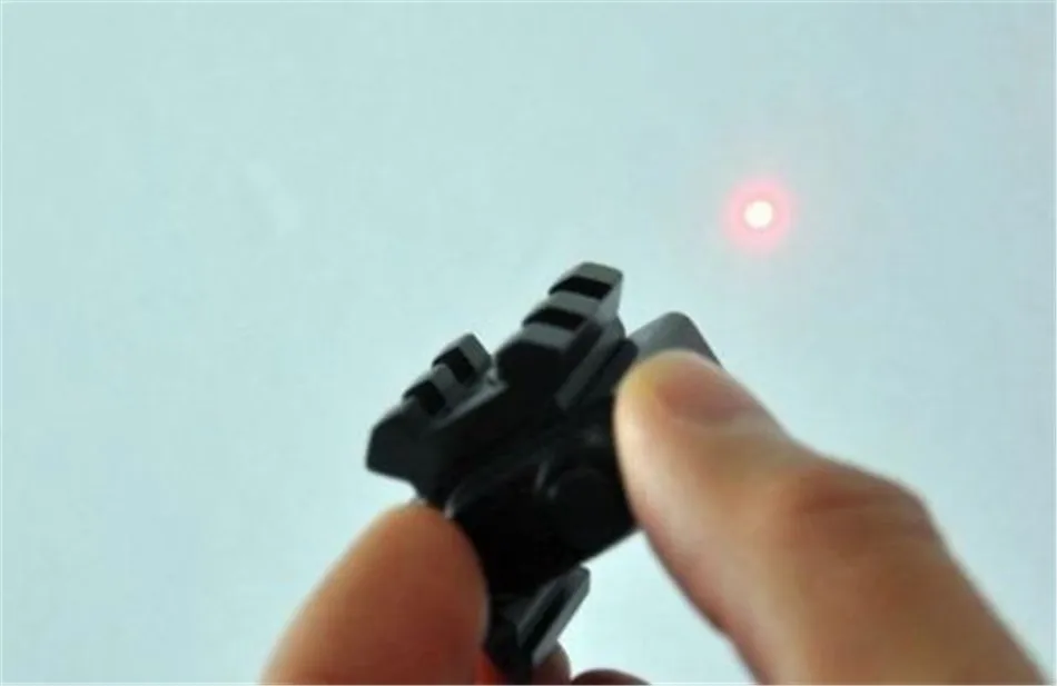 Мини Регулируемый Компактный Тактический лазерный прицел с красной точкой