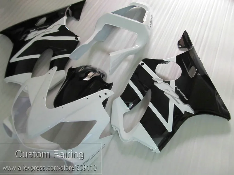 

Injection molded hot sale fairing kit for Honda CBR600 F4I 01 02 03 white black fairings set CBR600 F4I 2001-2003 HB14